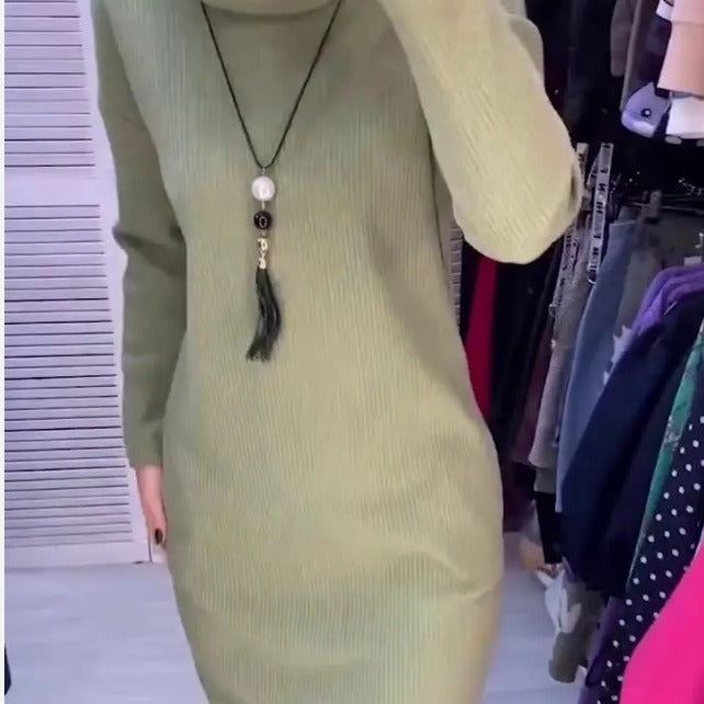 Women's Slim Fit Mid Length Dress