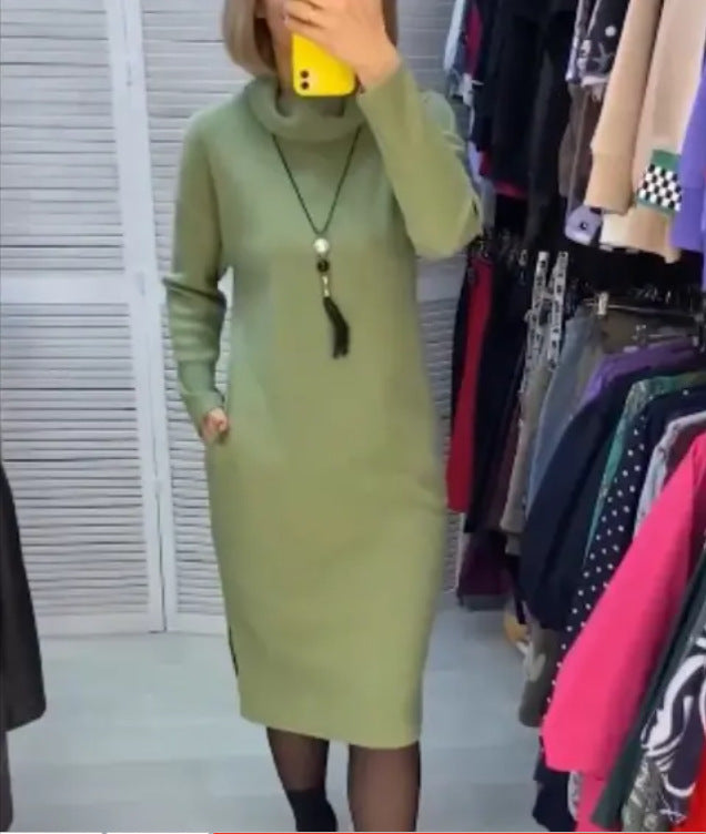 Women's Slim Fit Mid Length Dress
