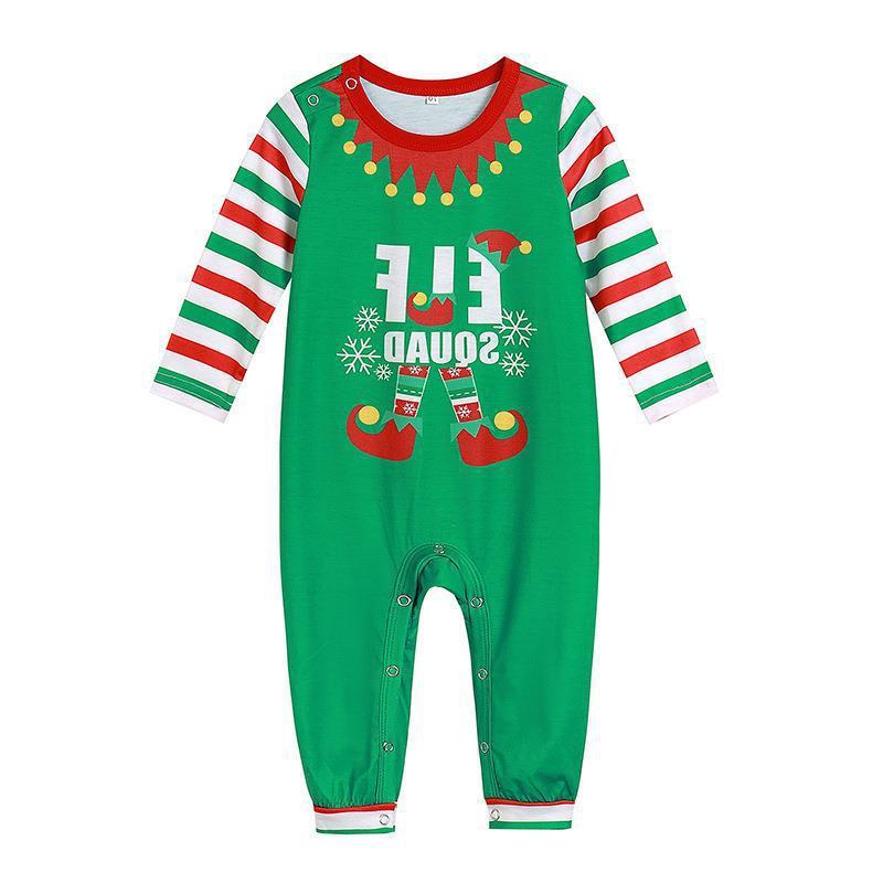 Christmas Letter Print Parent-child Outfit