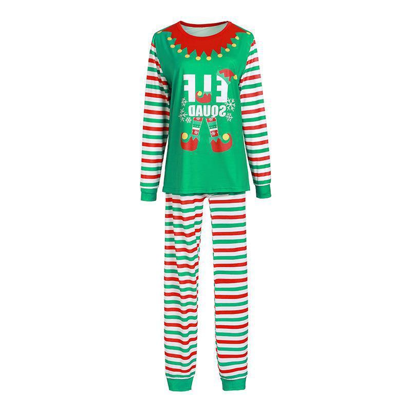 Christmas Letter Print Parent-child Outfit