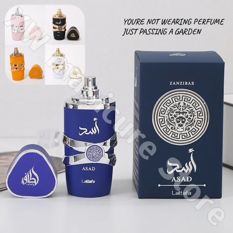 Lattafa Middle Eastern Arabian Style Perfume for Men and Women Charming Confident Long-lasting Fragrance Fresh and Natural 100ml