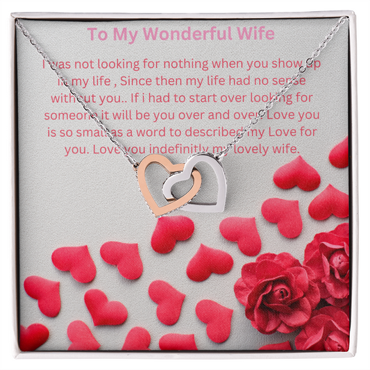 Neckless to my Wife